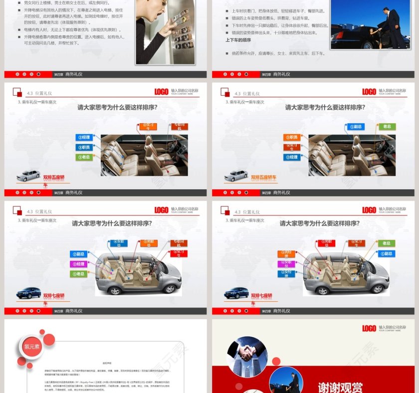 实用员工入职商务礼仪培训PPT第9张