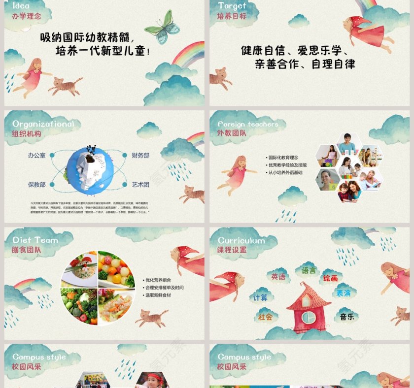 大气商务水绿色商业计划书PPT模板第2张