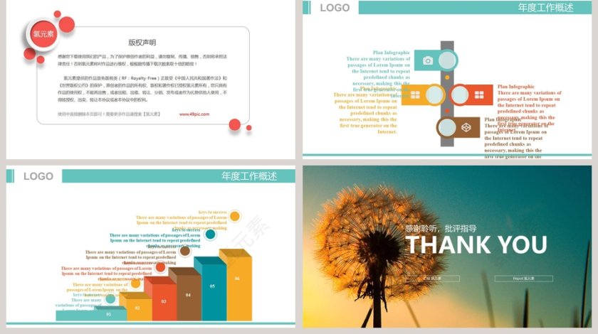 小清新儿童成长教育PPT第5张