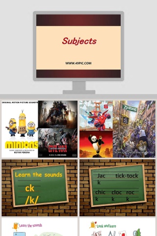 Subjects教学ppt课件