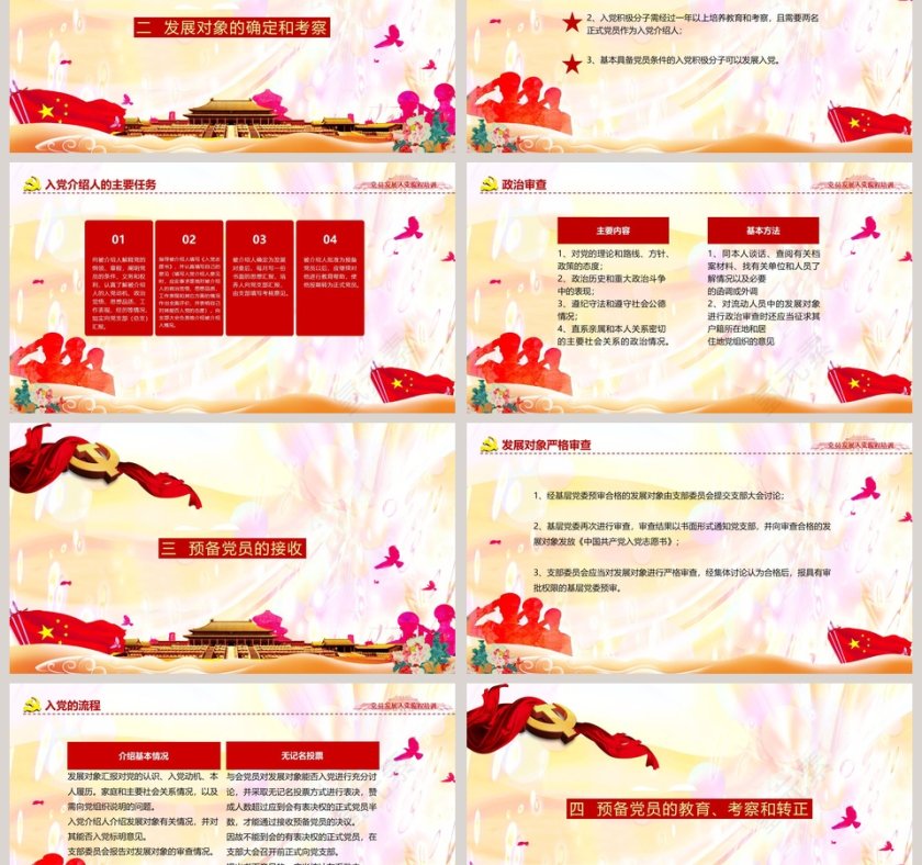 党员发展入党流程培训入党培训PPT第3张