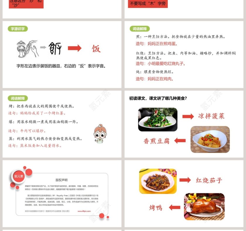 舌尖上的中国中国美食PPT第4张