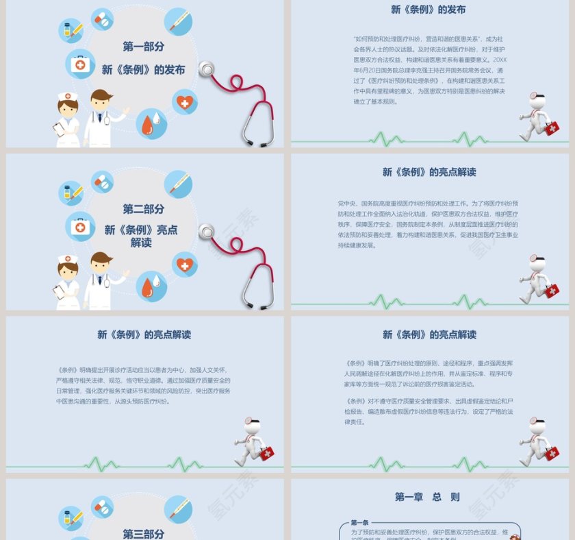 医疗纠纷预防和处理条例PPT 第2张