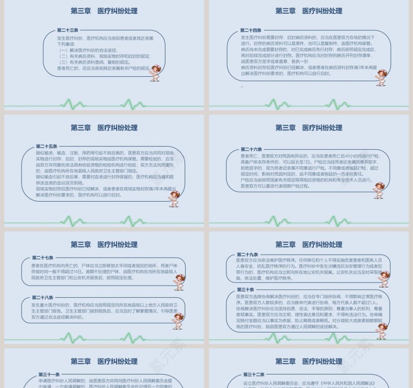 医疗纠纷预防和处理条例PPT 第5张