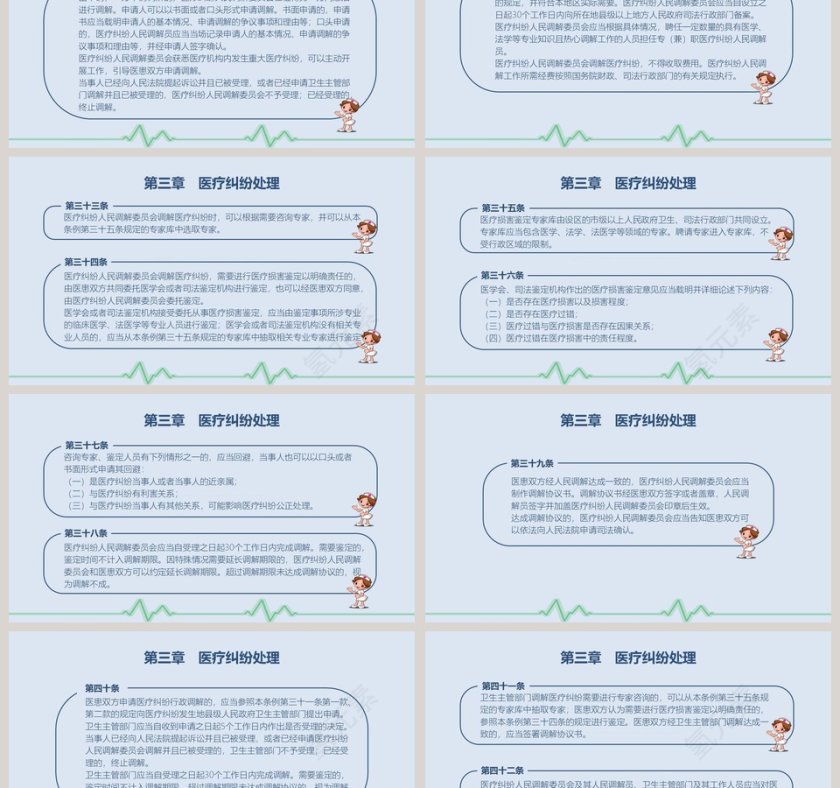 医疗纠纷预防和处理条例PPT 第6张