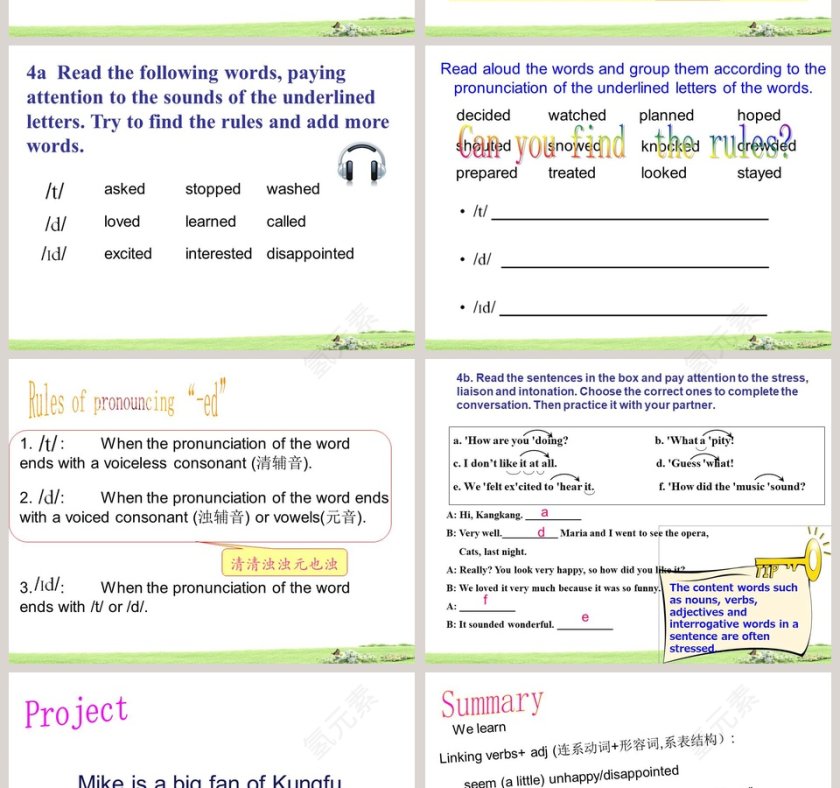 Unit 5  Topic 1-Im so happy教学ppt课件第6张