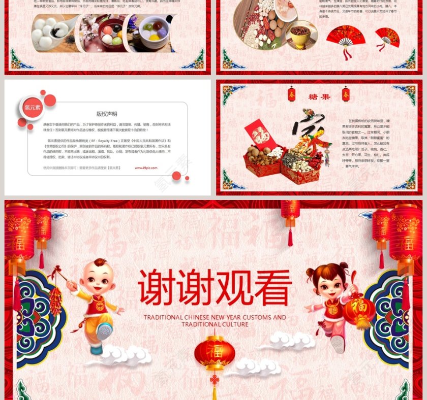 春节传统习俗文化PPT第6张