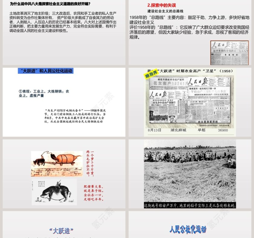 第-课艰辛探索与建设成就教学ppt课件第2张