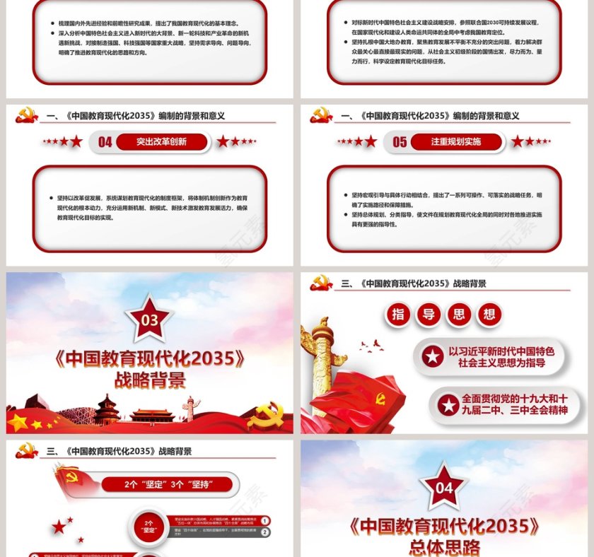 中国教育现代化2035PPT第3张