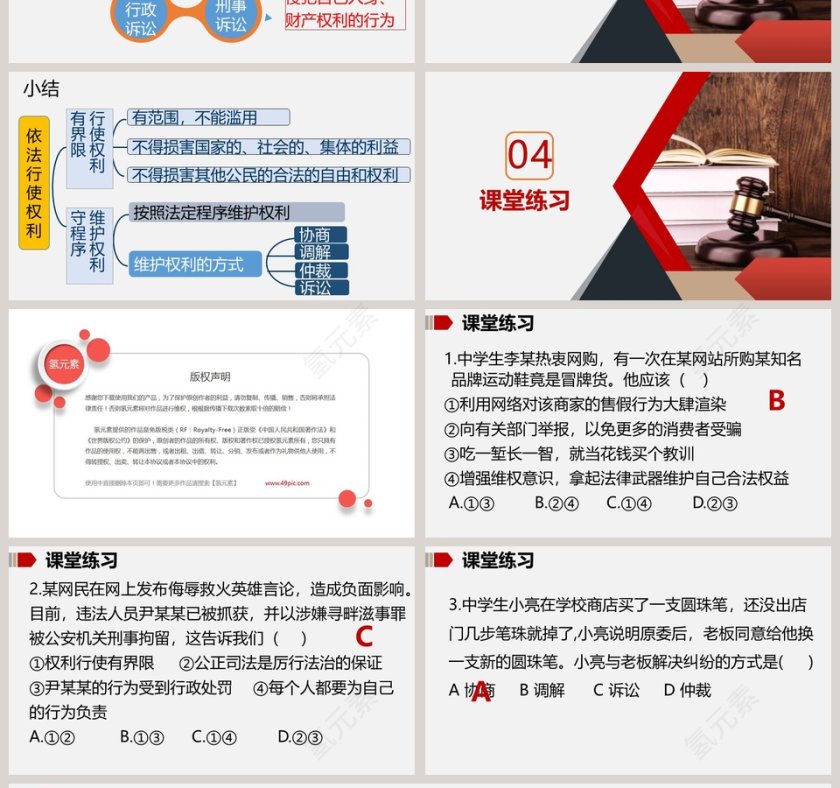 -依法行使权利教学ppt课件第4张