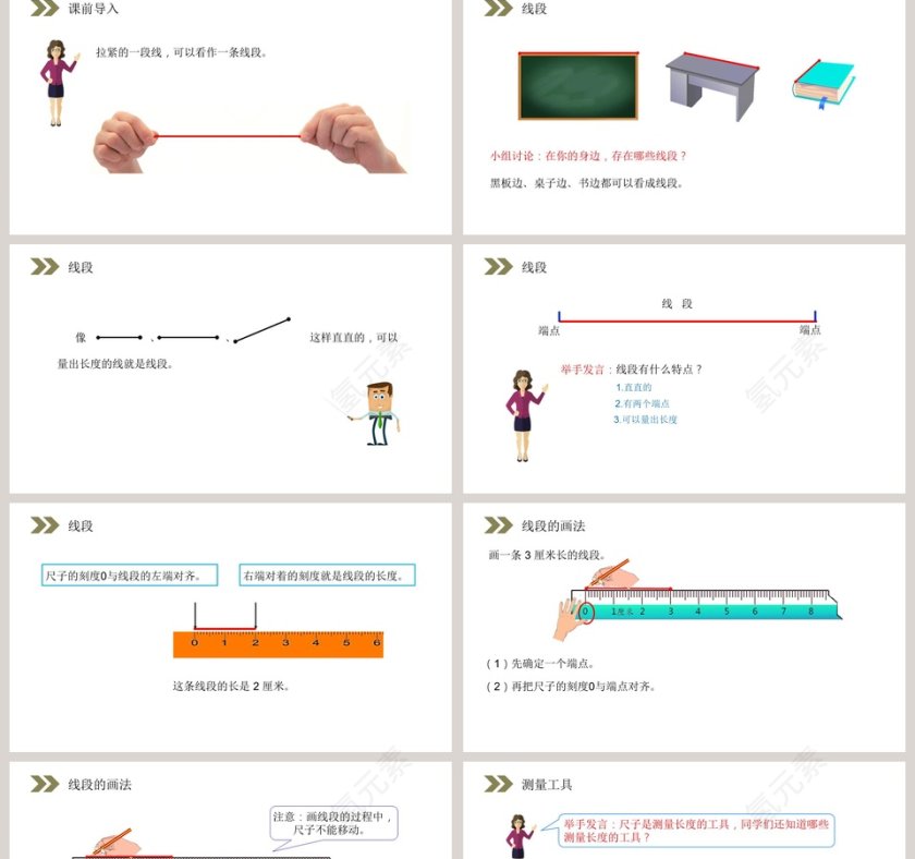 人教版小学数学二年级上册教学ppt课件第2张