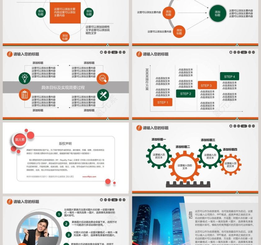 平安银行某某分行某某营业室报告专用PPT第6张