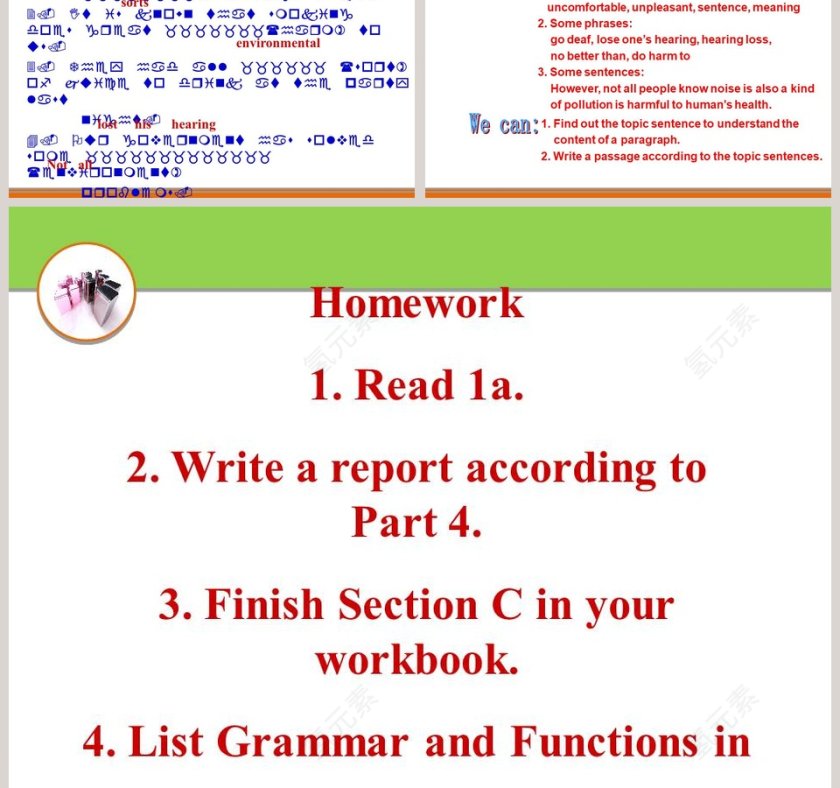 Unit 2 Topic 1-Pollution has caused too many problems-教育培训PPT模板第5张