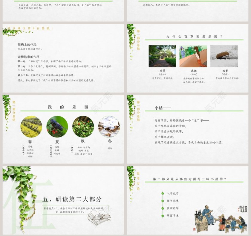 七年级语文课件《从百草园到三味书屋》PPT第7张