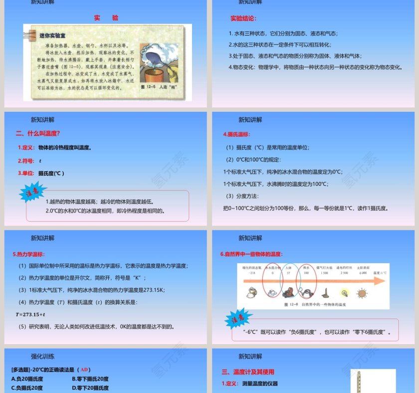第十二章   温度与物态变化-温度与温度计教学ppt课件第2张