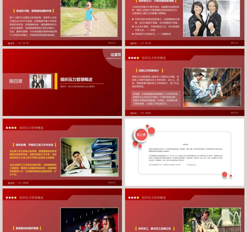 员工在职培训压力管理探微员工培训PPT第9张