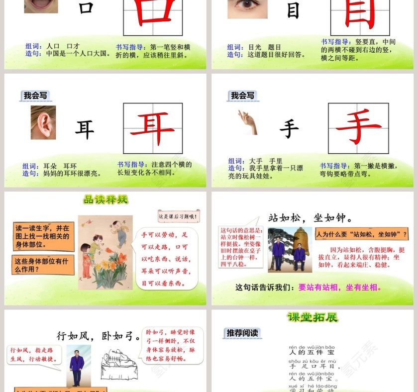 口耳目语文教学PPT课件第3张