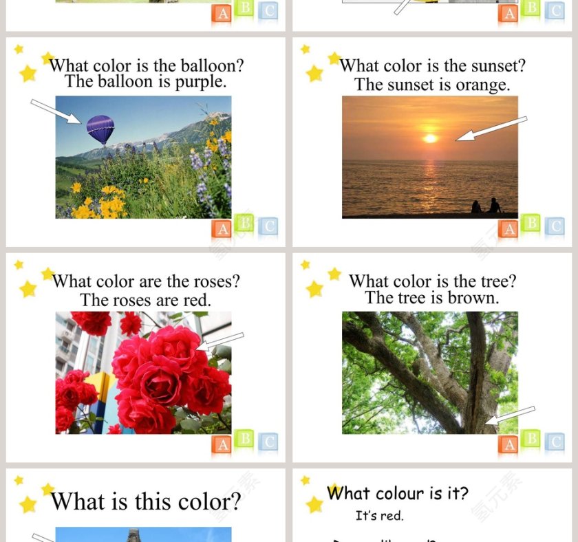 Unit 1 I like red教学ppt课件第4张