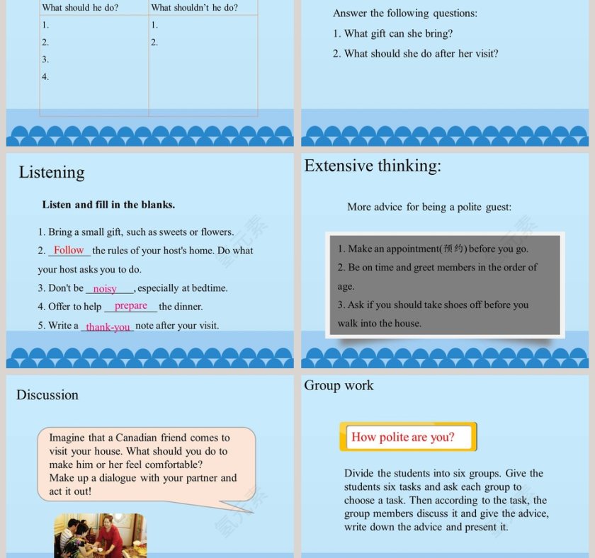 Good Manners-Unit 8  Culture Shapes Us教学ppt课件第3张