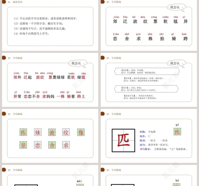 部编版二年级语文下册一匹出色的马语文课件PPT第2张