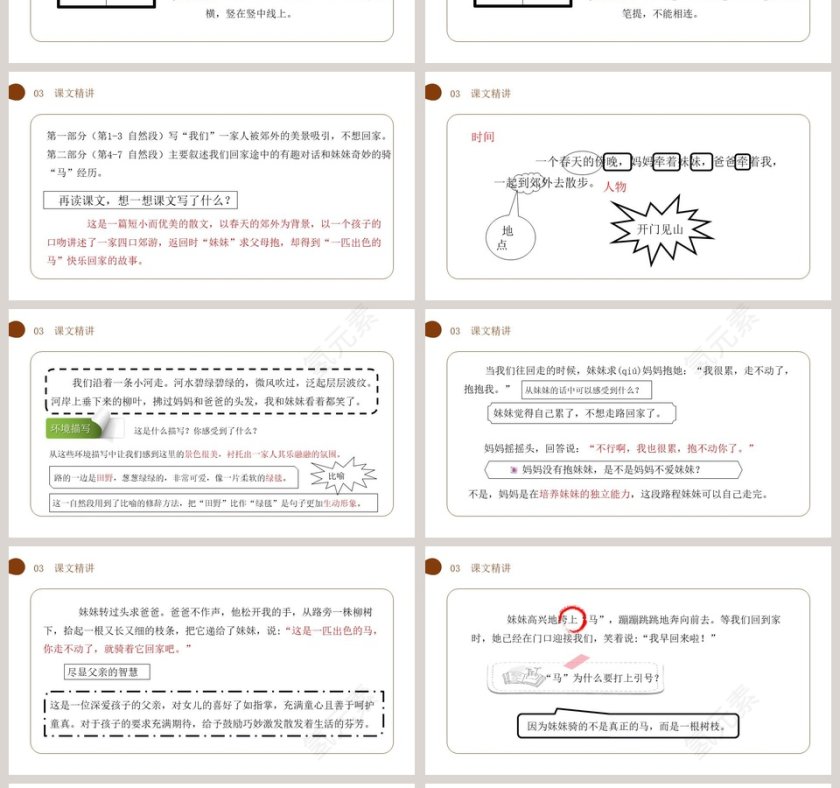 部编版二年级语文下册一匹出色的马语文课件PPT第4张