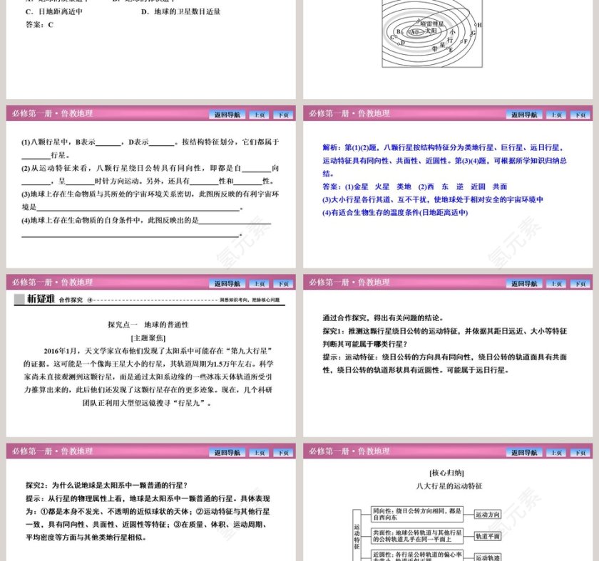 第一节地球的宇宙环境-第教学ppt课件第3张
