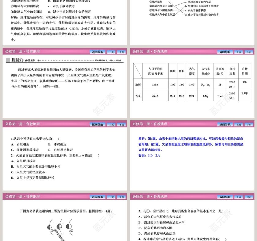 第一节地球的宇宙环境-第教学ppt课件第6张