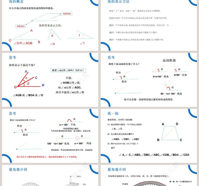 第四章 几何图形初步-Please Enter Your Detailed Text Here The Content Should Be Concise And Clear Concise And Concise Do Not Need Too Much Text教学ppt课件第2张