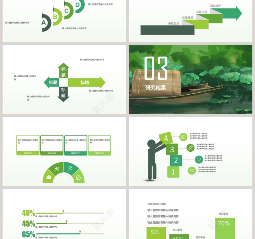 毕业季毕业答辩模板PPT第3张