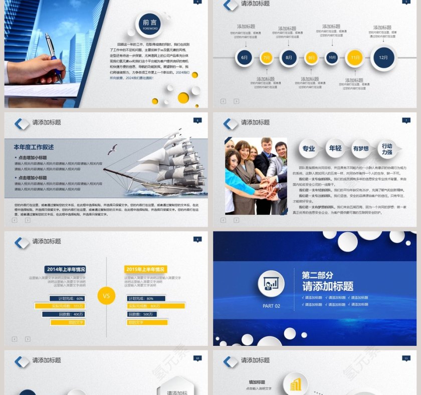 中国建设银行工作汇报PPT第2张