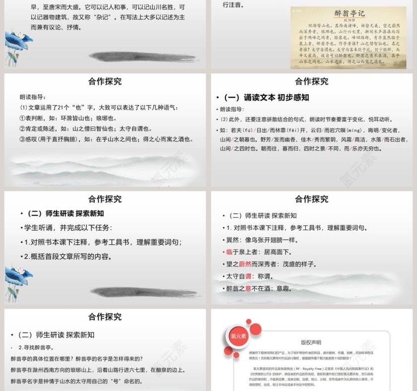 诗词解析醉翁亭记语文课件PPT第3张