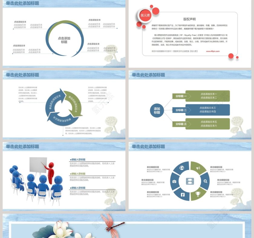 毕业答辩开题报告动态PPT模板第5张