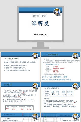 溶解度-第教学ppt课件