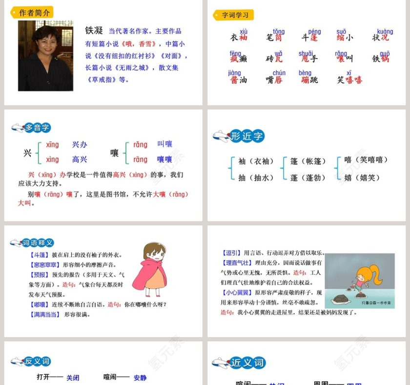 课文解析六年级语文上册盼语文课件PPT第2张