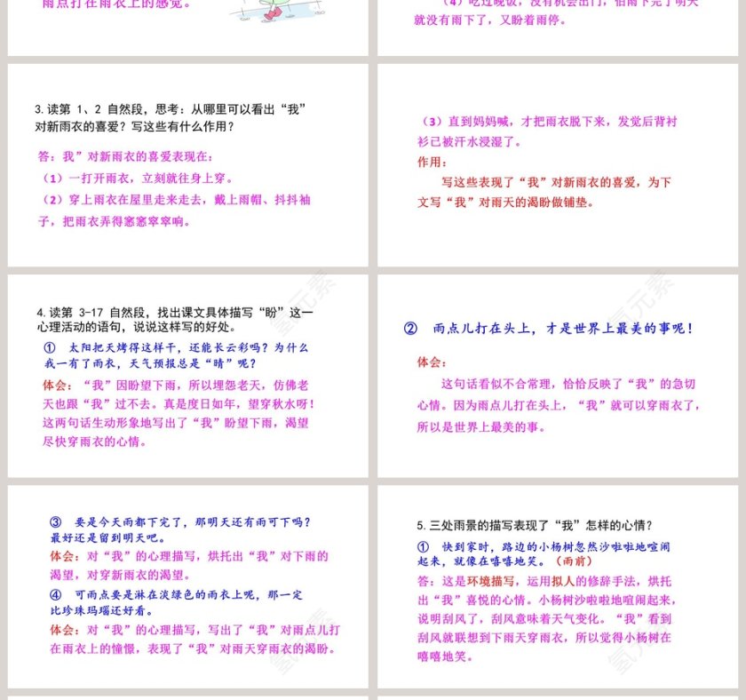 课文解析六年级语文上册盼语文课件PPT第4张