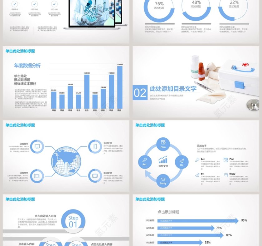 医疗报告PPT第3张