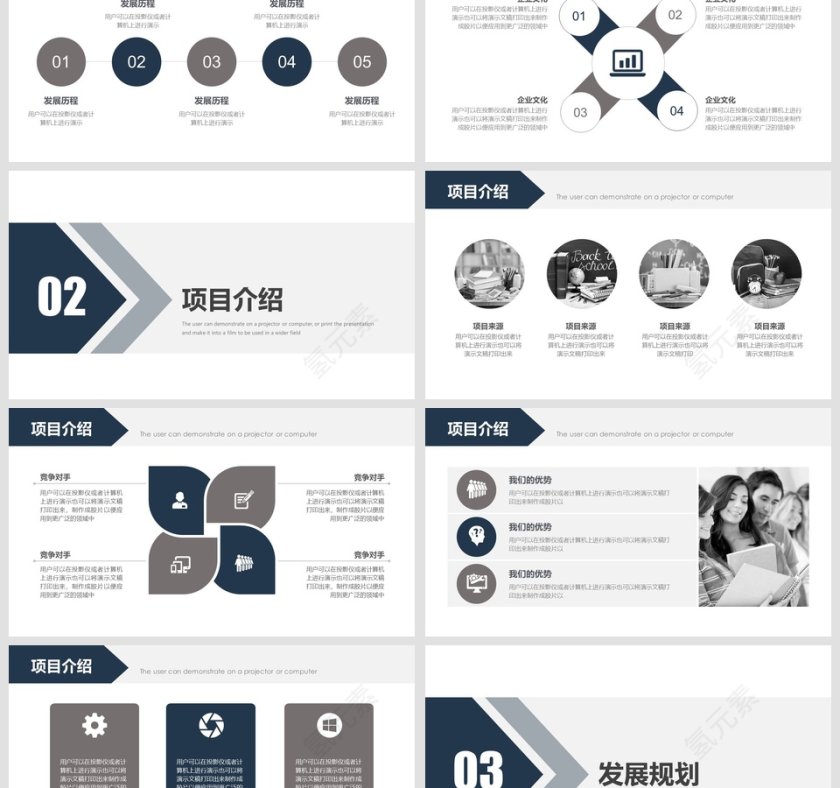 融资计划书商业计划书PPT第3张