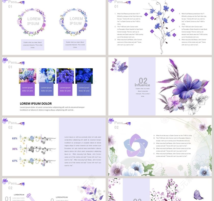 手绘风格工作总结PPT第2张