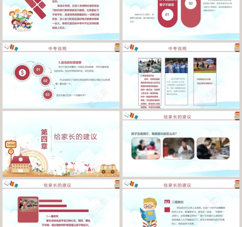 中考冲刺家长会ppt第3张