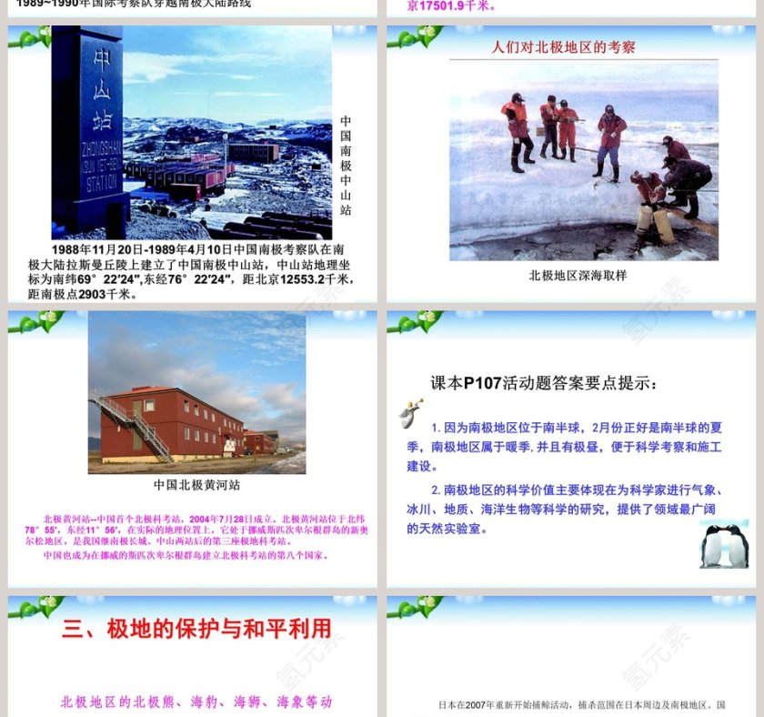 极 地 地 区教学ppt课件第10张
