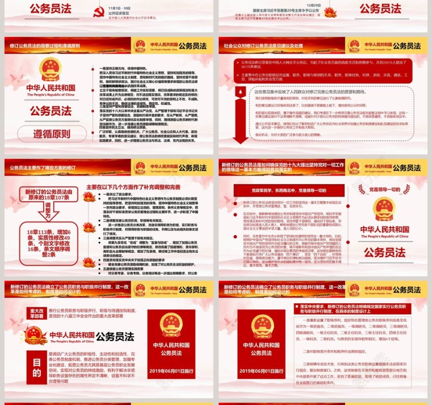 中华人民共和国公务员法学习解读ppt第4张