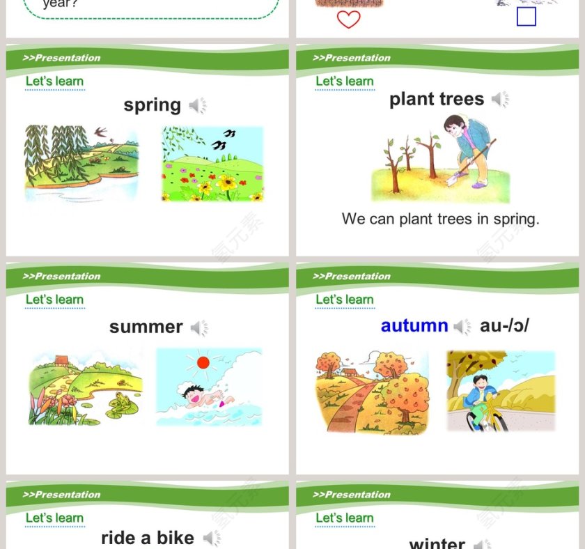 Unit2 Spring is Coming-第教学ppt课件第2张