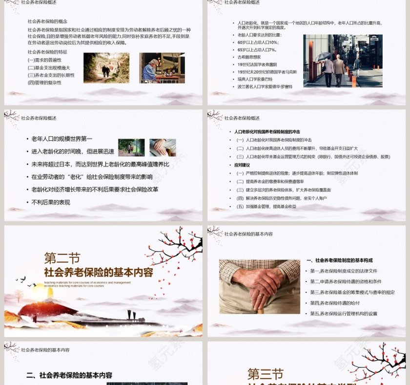 社会养老保险高等院校经济学管理学核心课程教材第2张