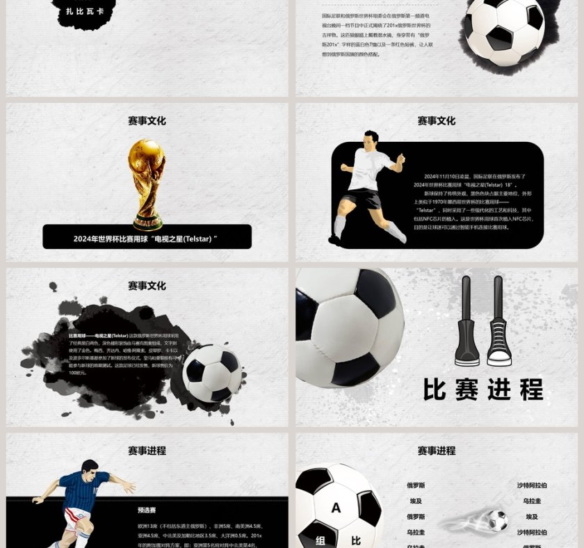 足球世界杯PPT第3张