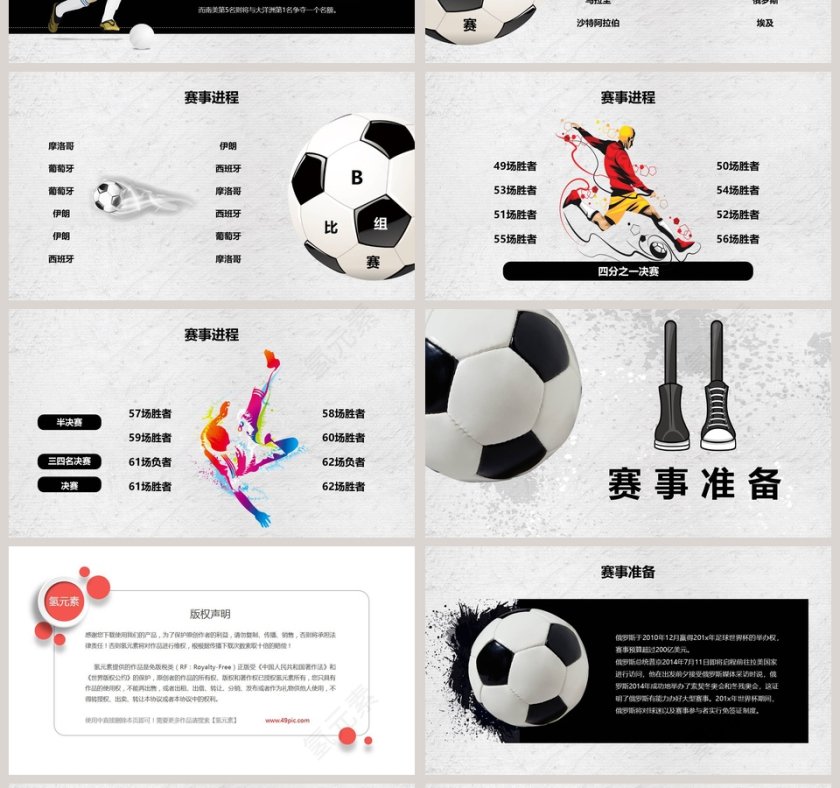 足球世界杯PPT第4张