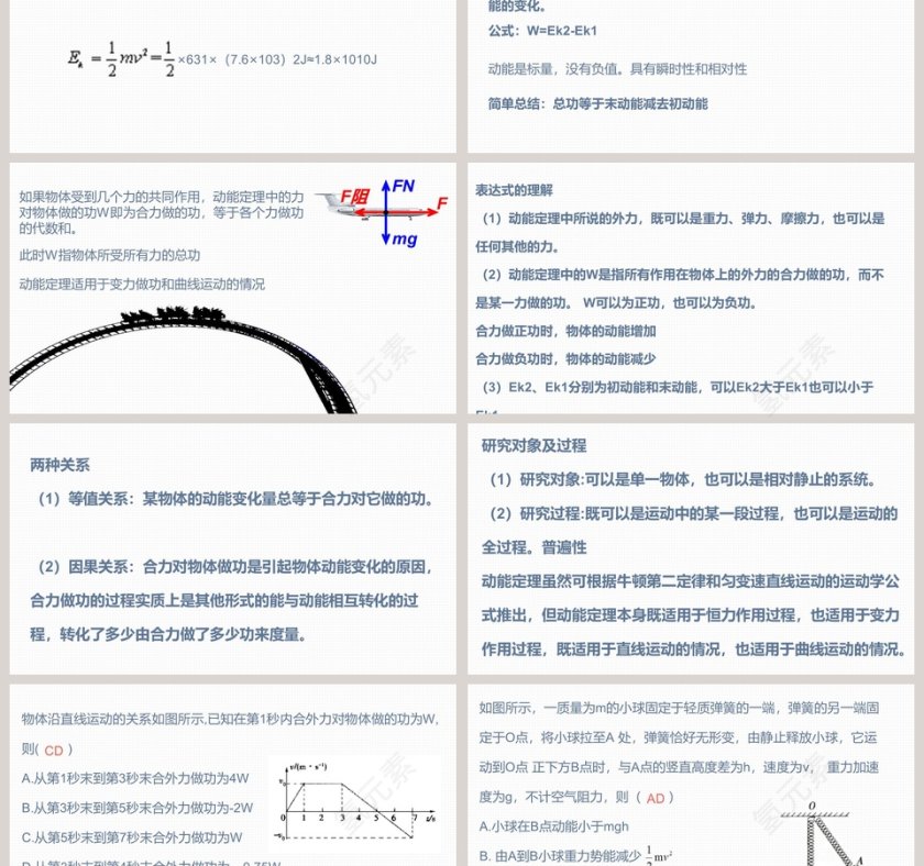 动能和动能定理教学ppt课件第3张
