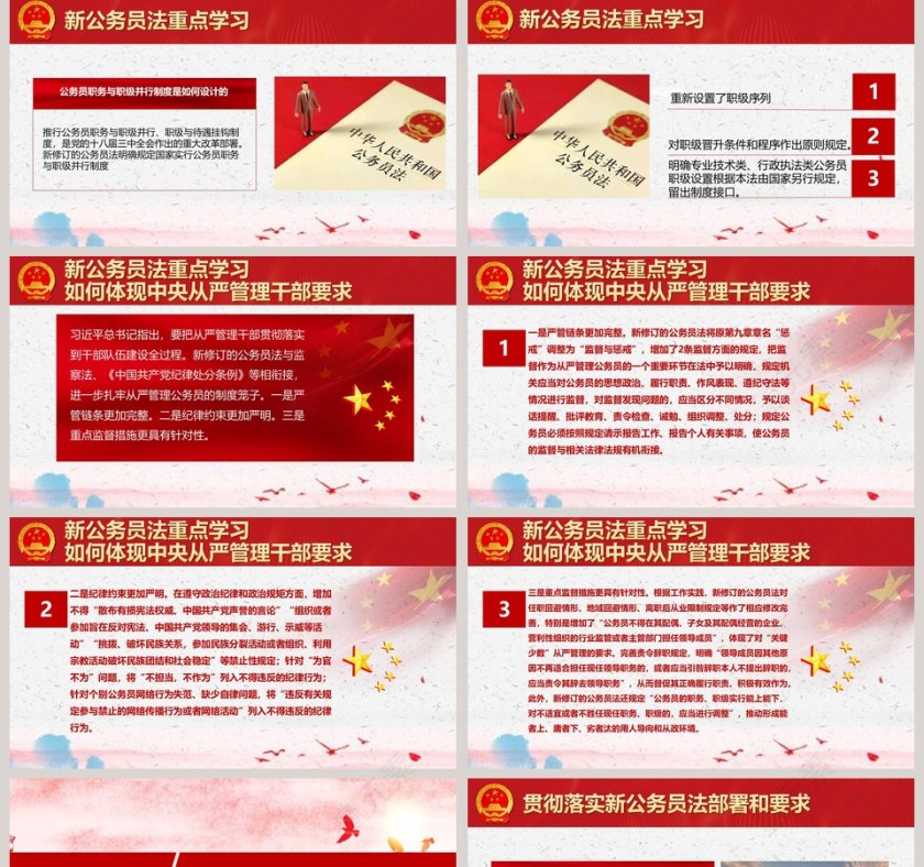 中华人民共和国公务员法学习解读ppt第5张