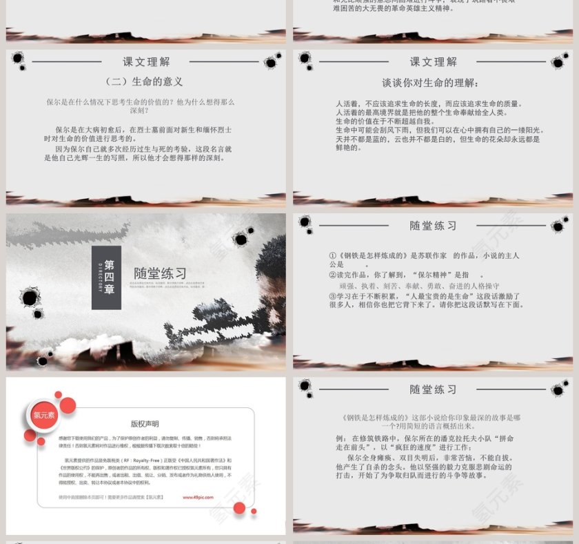  初中语文课件PPT《钢铁是怎样炼成的》    第4张