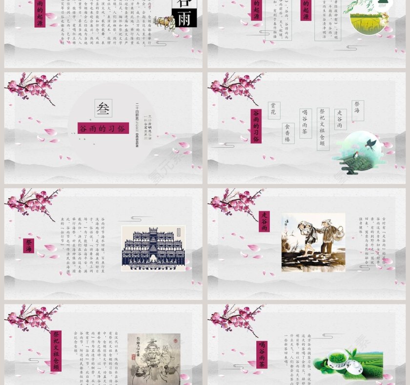 谷雨节气ppt第3张