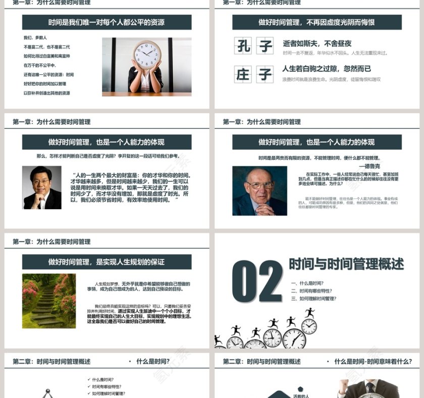 新员工入职培训课程时间管理培训PPT模板第2张